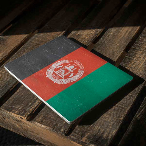 Afghanistan Flag Distressed Surface Laptop 3 13.5in Skin